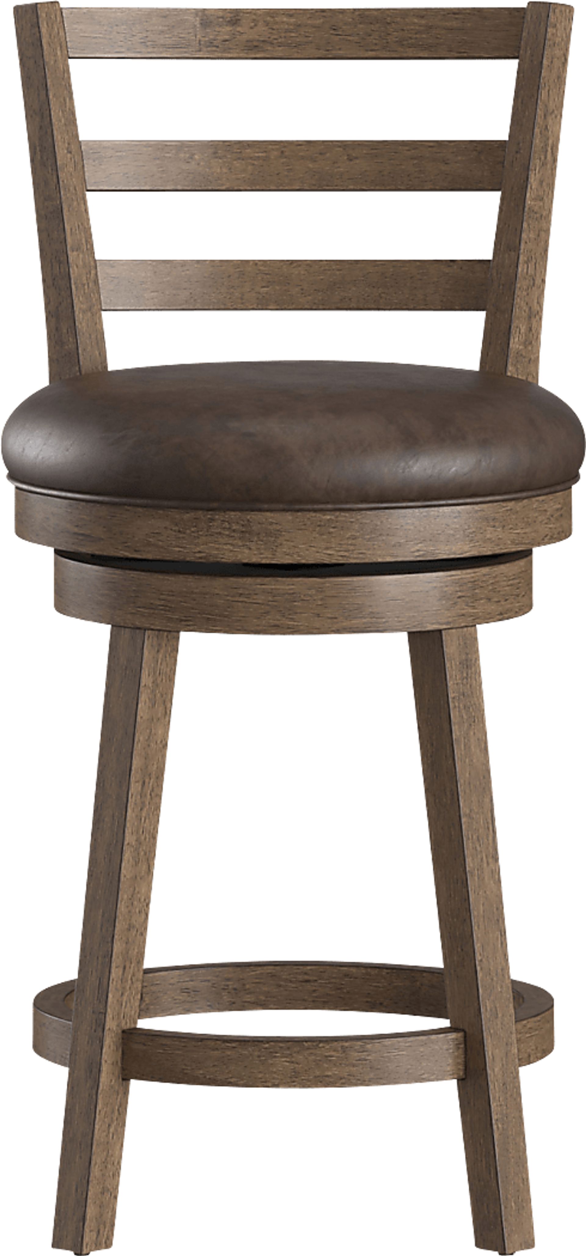 Aschines Brown Barstool - Image 13