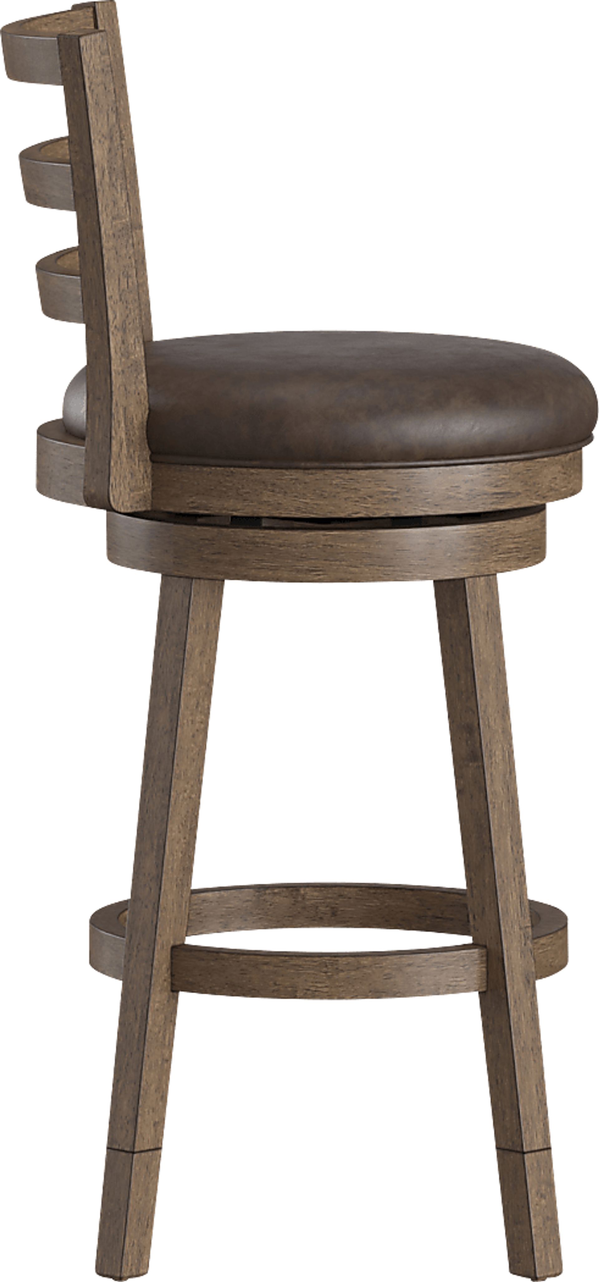 Aschines Brown Barstool - Image 9