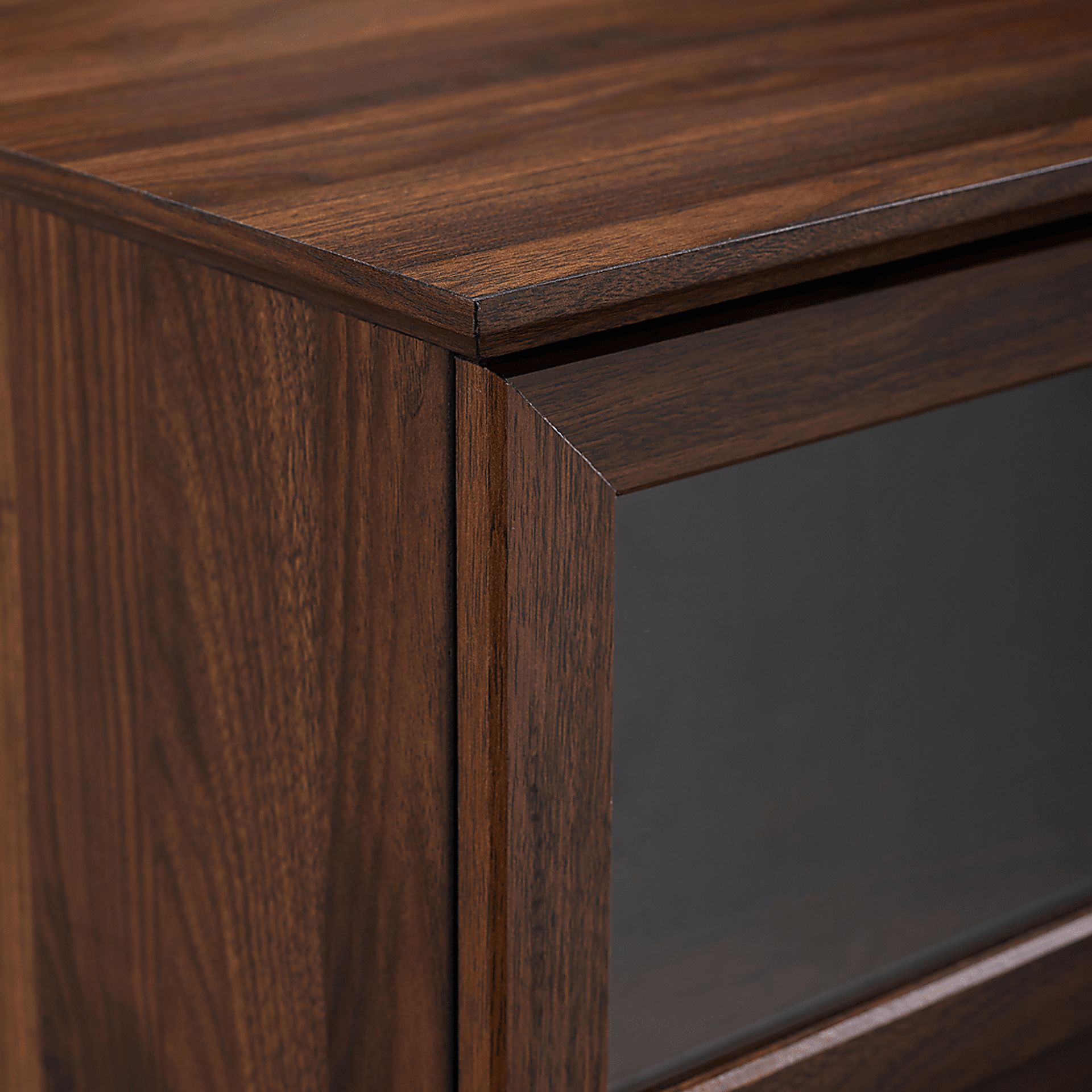 Ascot Circle Dark Brown 58" Console - Image 2