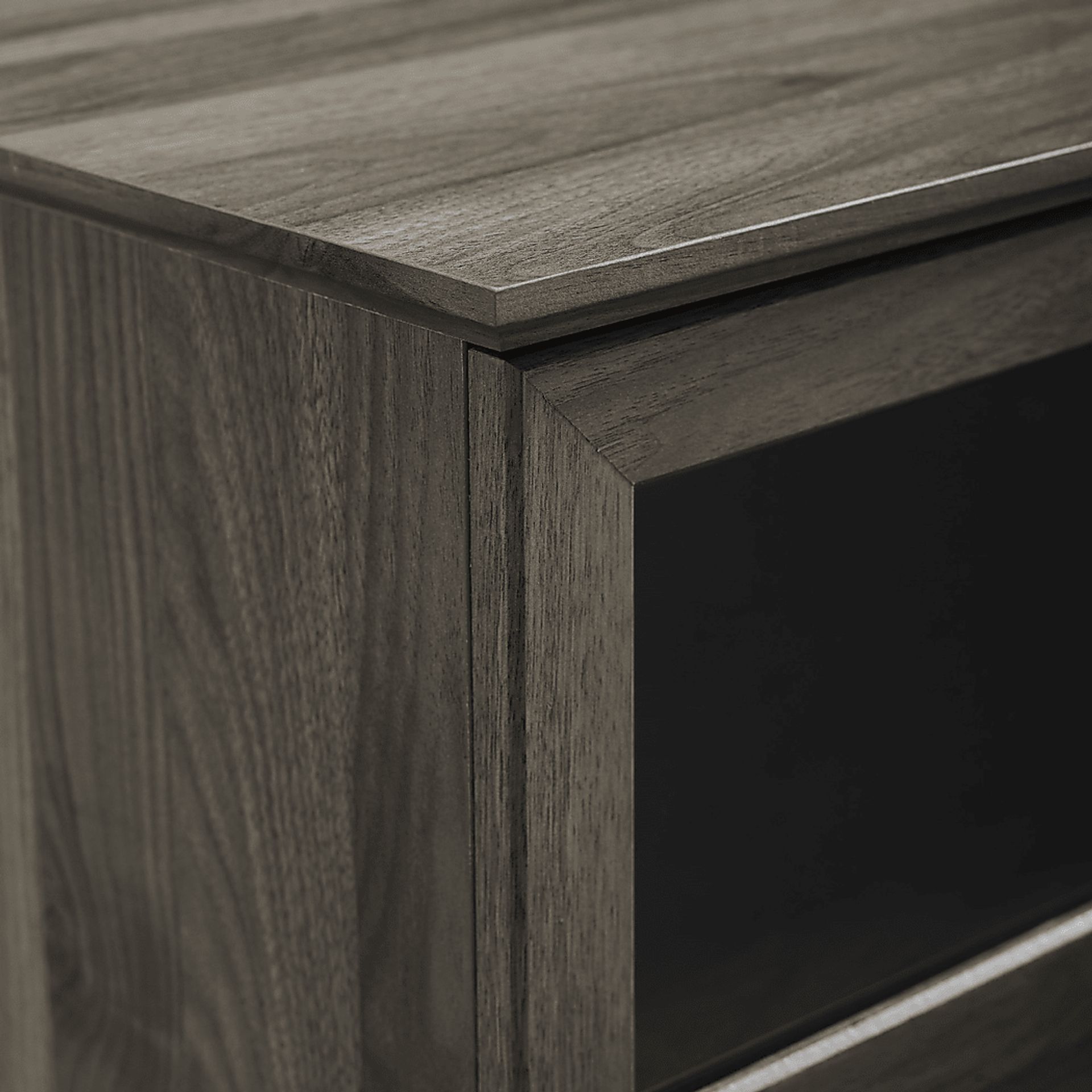 Ascot Circle Gray 58"  Console - Image 2