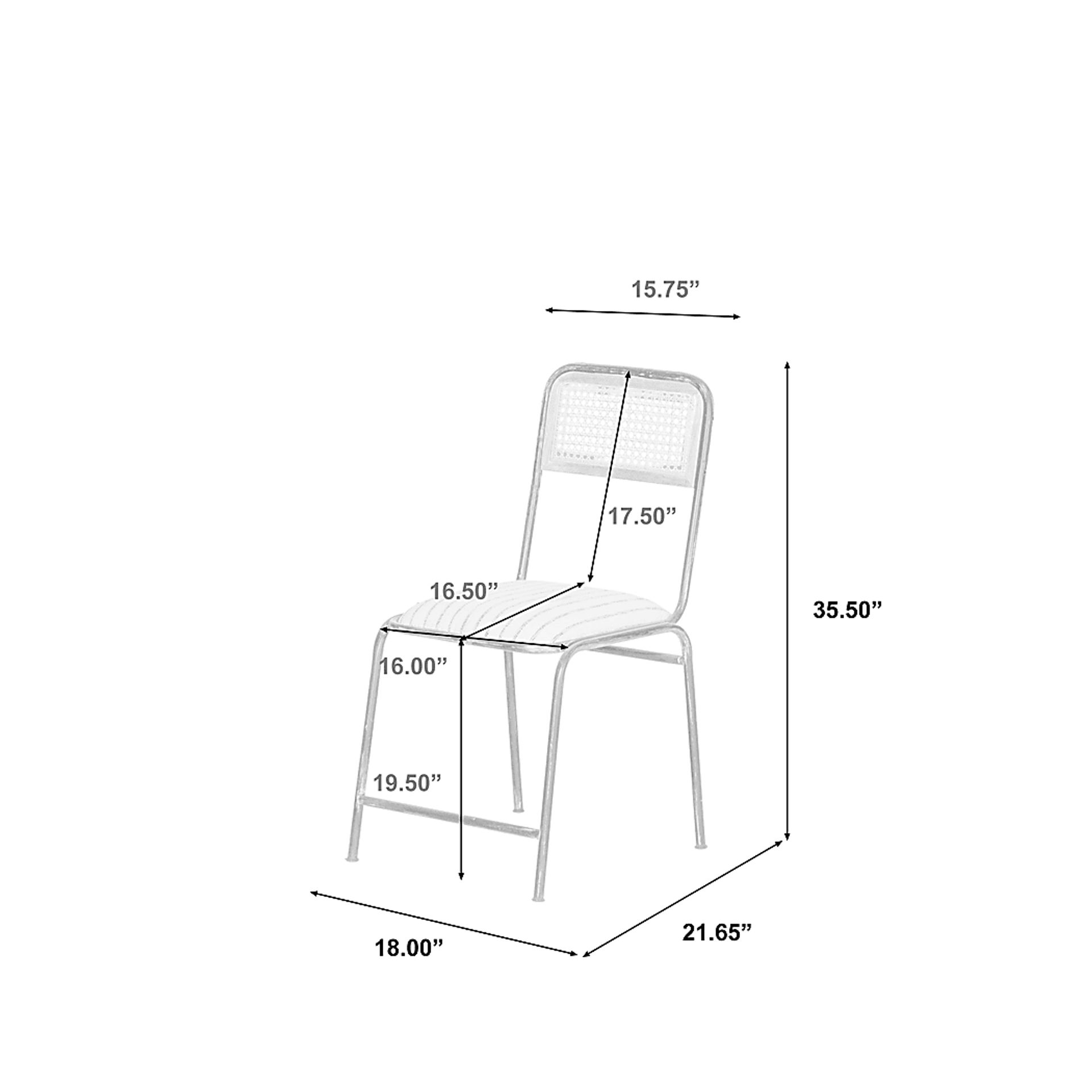 Asenian Iron Accent Chair - Image 7