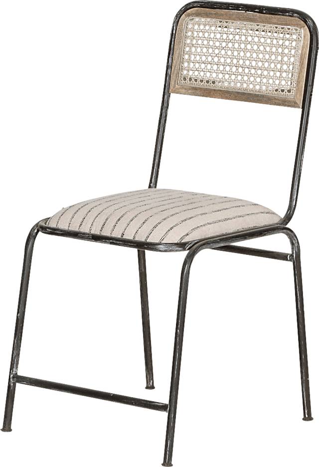 Asenian Iron Accent Chair - Thumbnail - Image 1