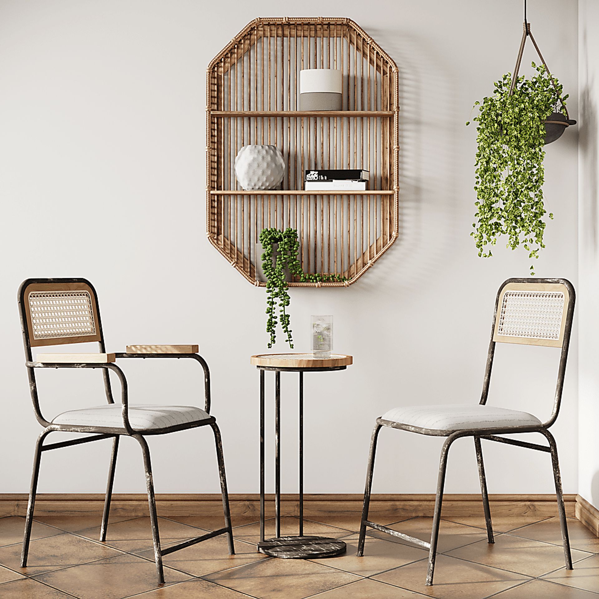 Asenian Iron Accent Table - Image 3