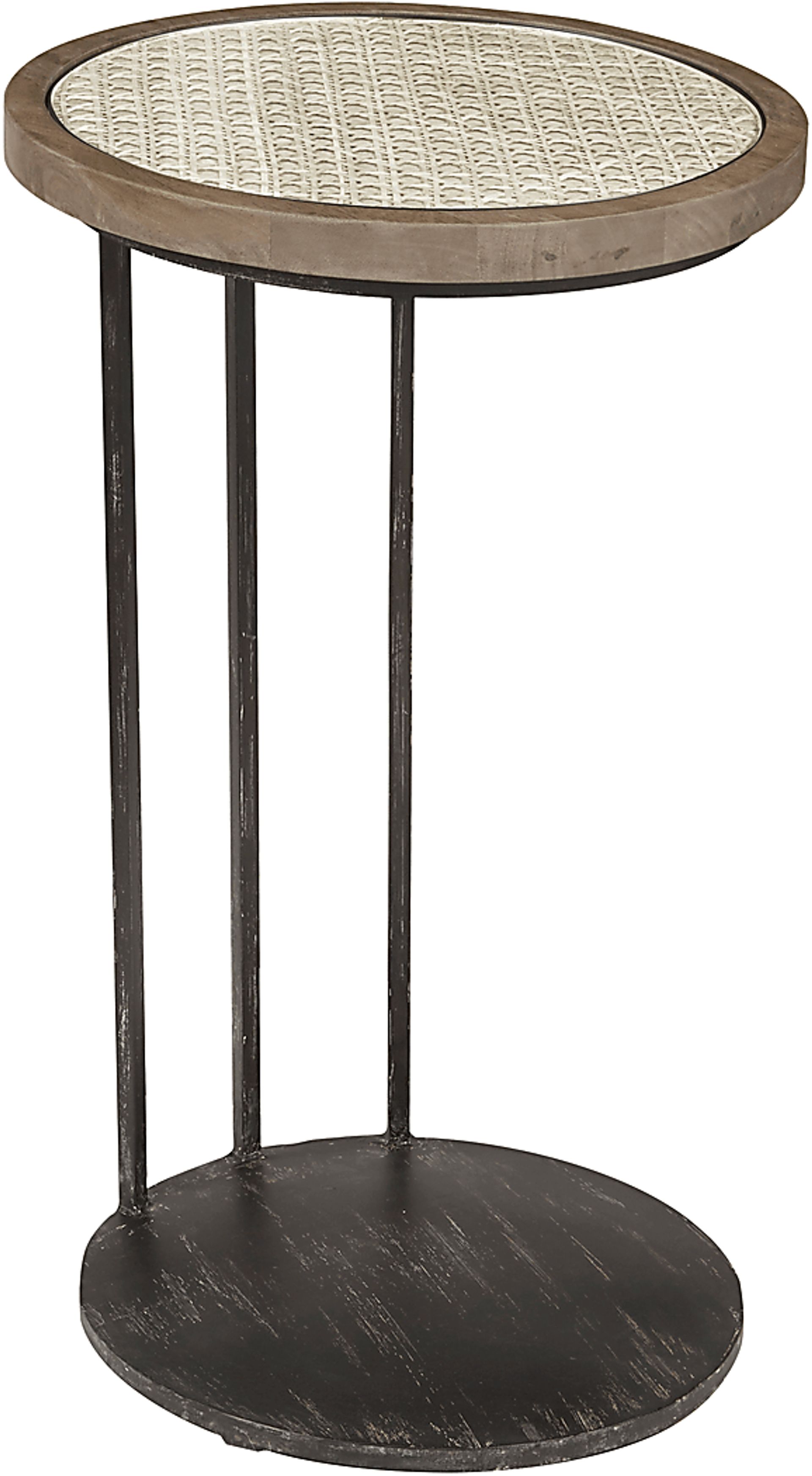 Asenian Iron Accent Table - Image 4