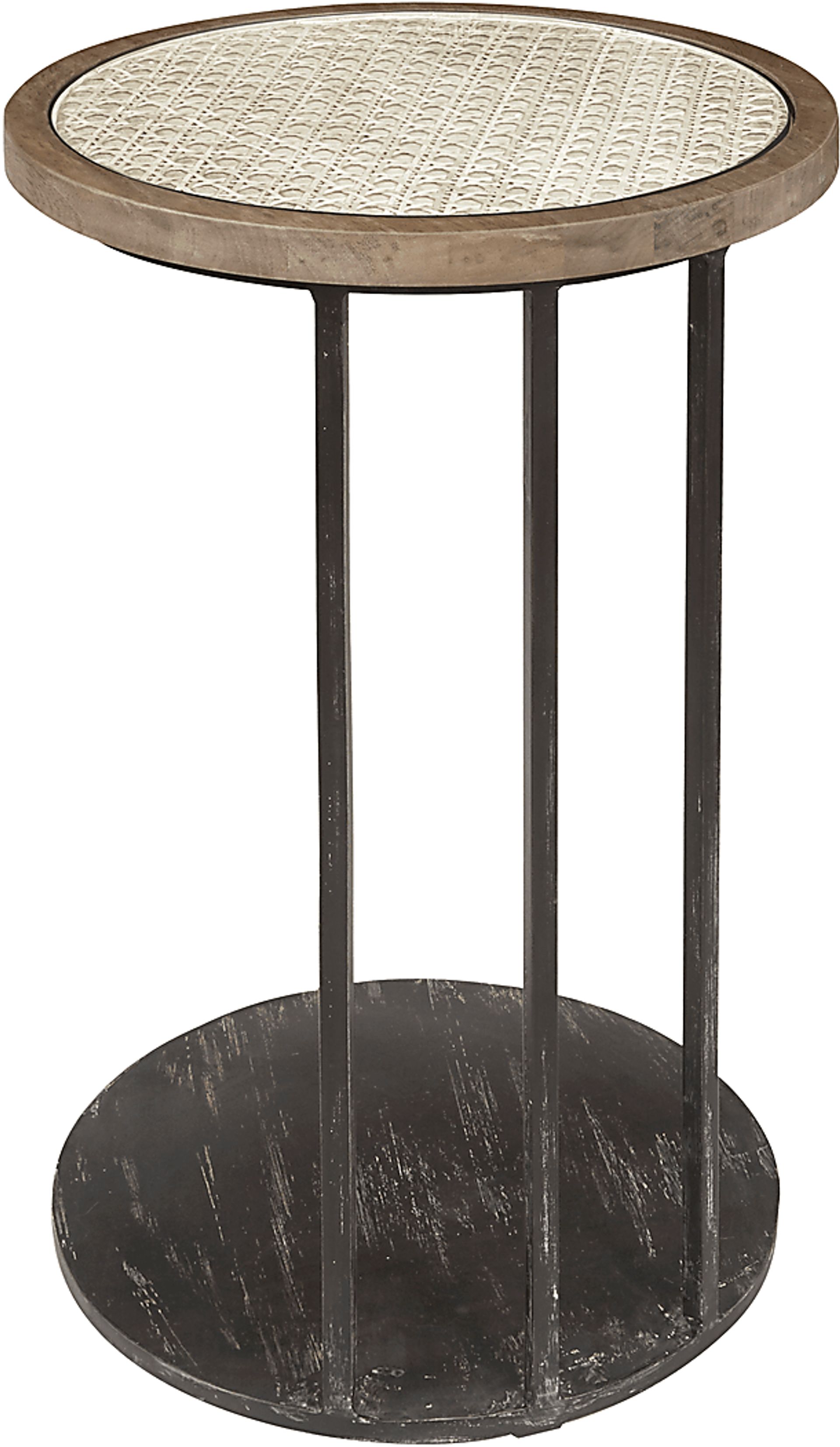 Asenian Iron Accent Table - Image 5