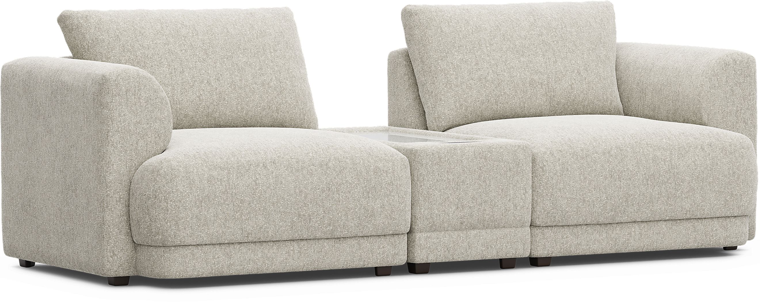 Ash 3 Pc ModularFour with Media Console - Thumbnail 4