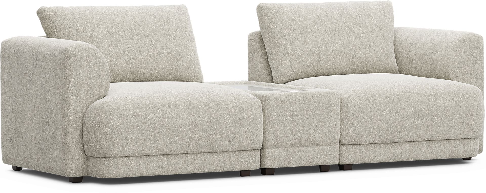 Ash 3 Pc ModularFour with Media Console - Image 1