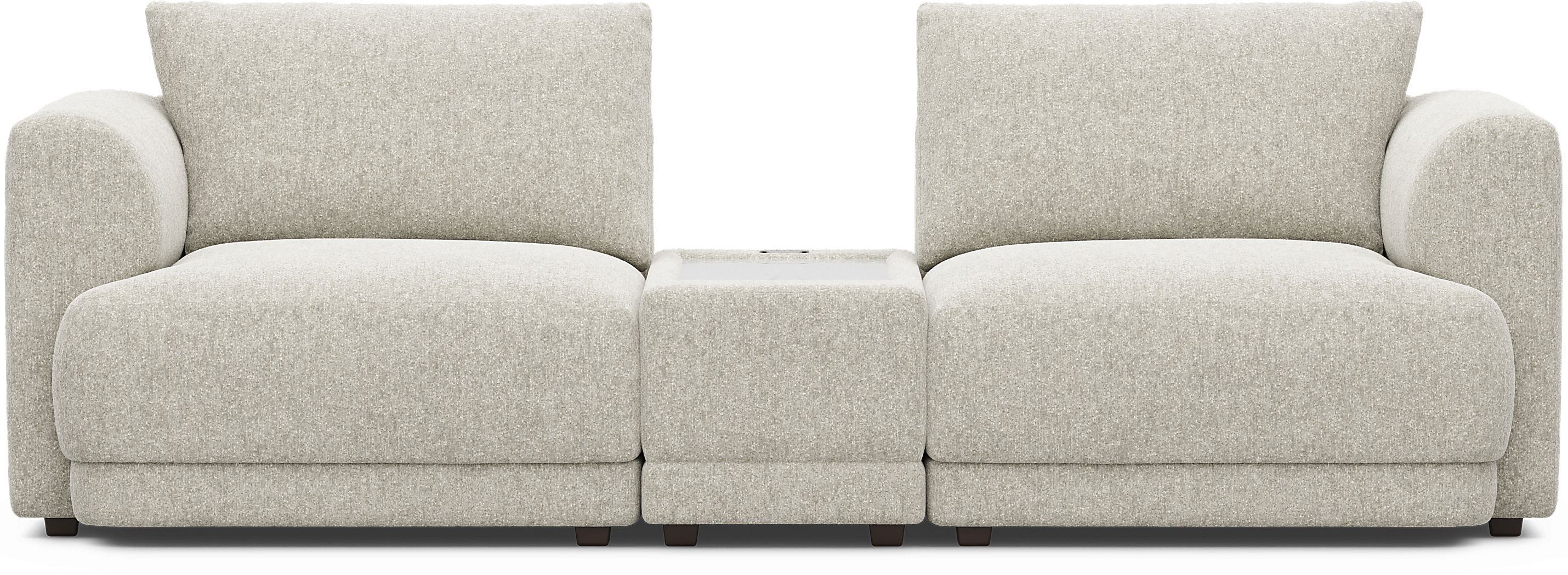 Ash 3 Pc ModularFour with Media Console - Thumbnail 3