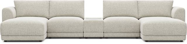 Ash 5 Pc ModularFour with Media Console - Thumbnail - Image 3