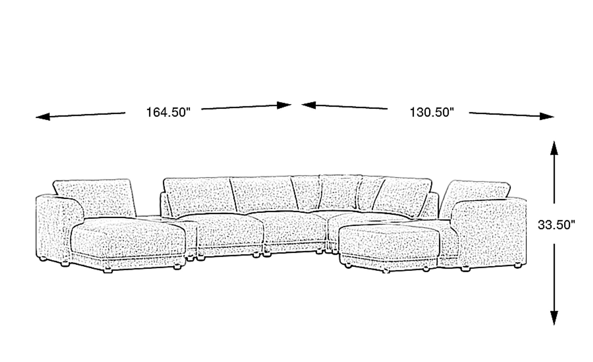 Dimension Image. Please refer to the Dimension Tab on this page for dimension details.
