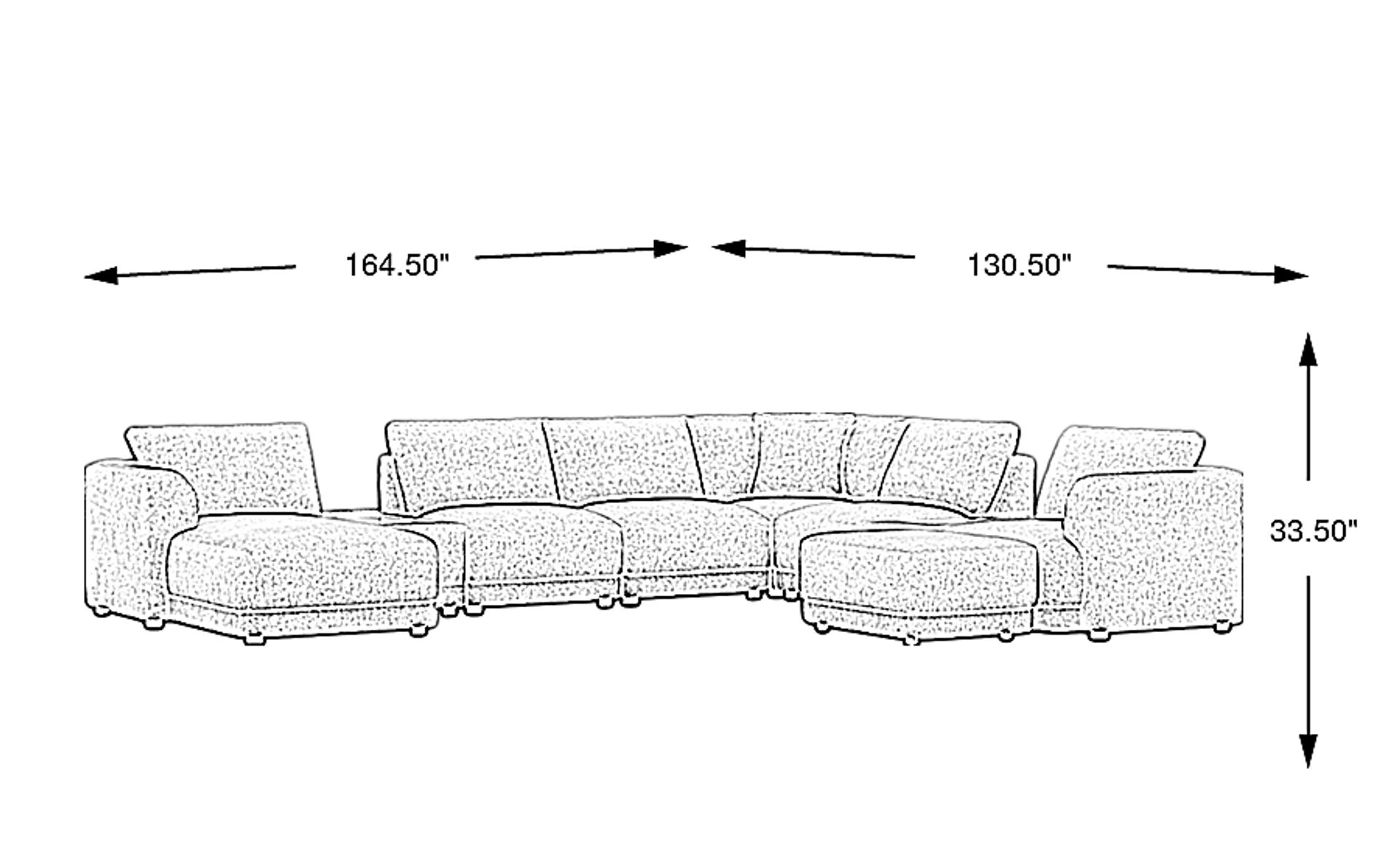 Dimension Image. Please refer to the Dimension Tab on this page for dimension details.