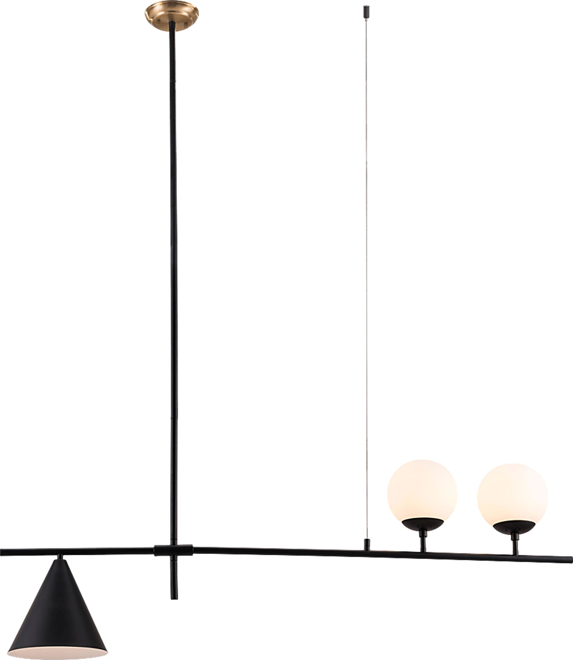 Ash Alley Black Chandelier - Image 7
