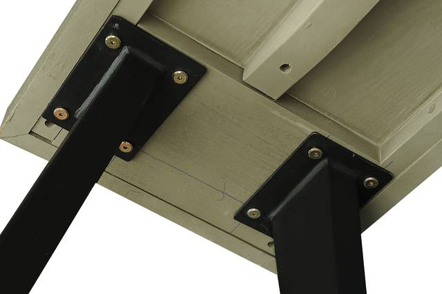Ash Grove Gray Bench - Thumbnail - Image 6