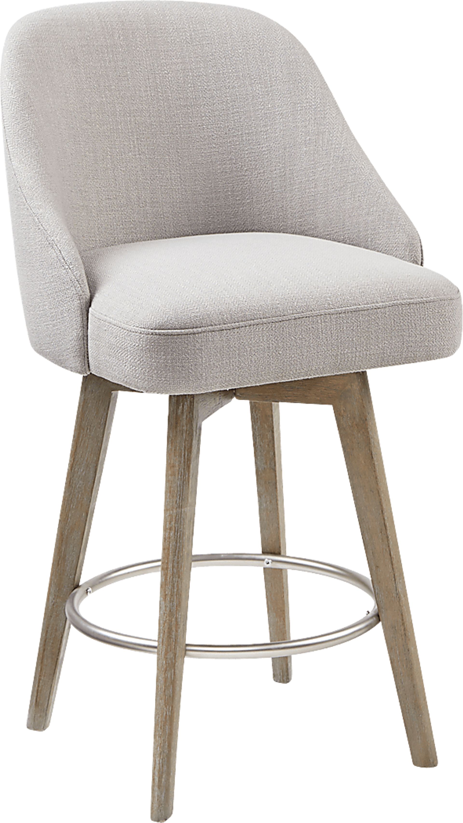 Ash Oak Gray Counter Height Stool - Image 1
