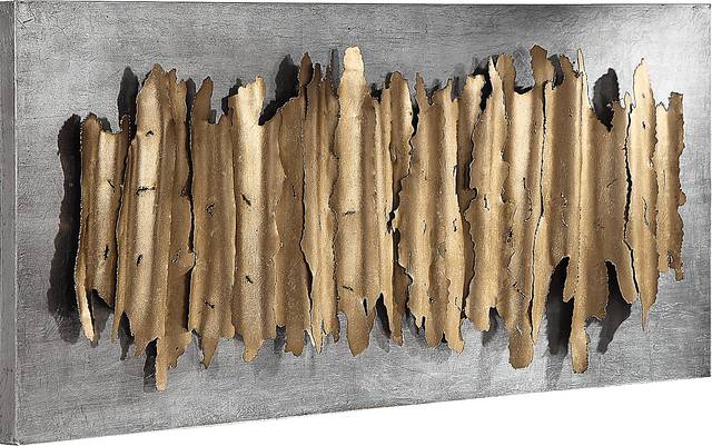 Ashal Gold Wall Decor - Thumbnail - Image 2