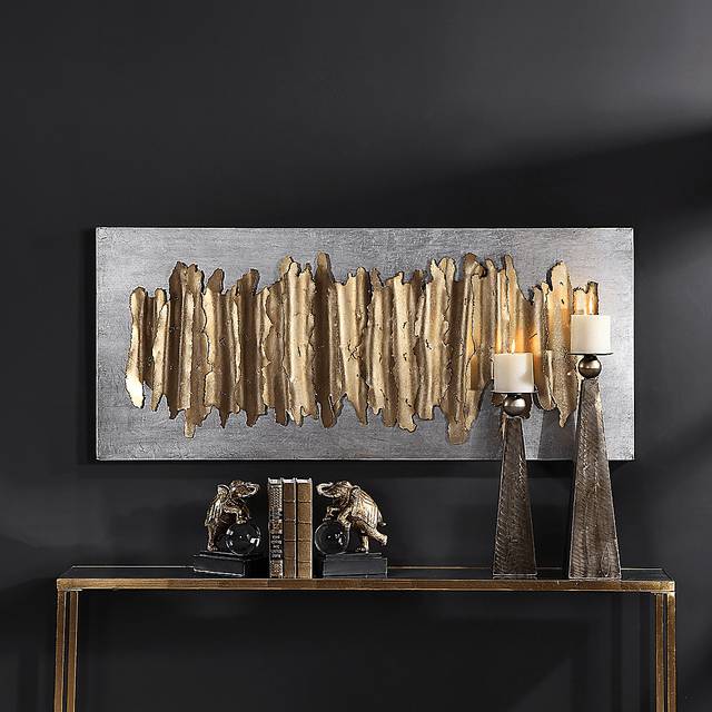 Ashal Gold Wall Decor - Thumbnail - Image 4