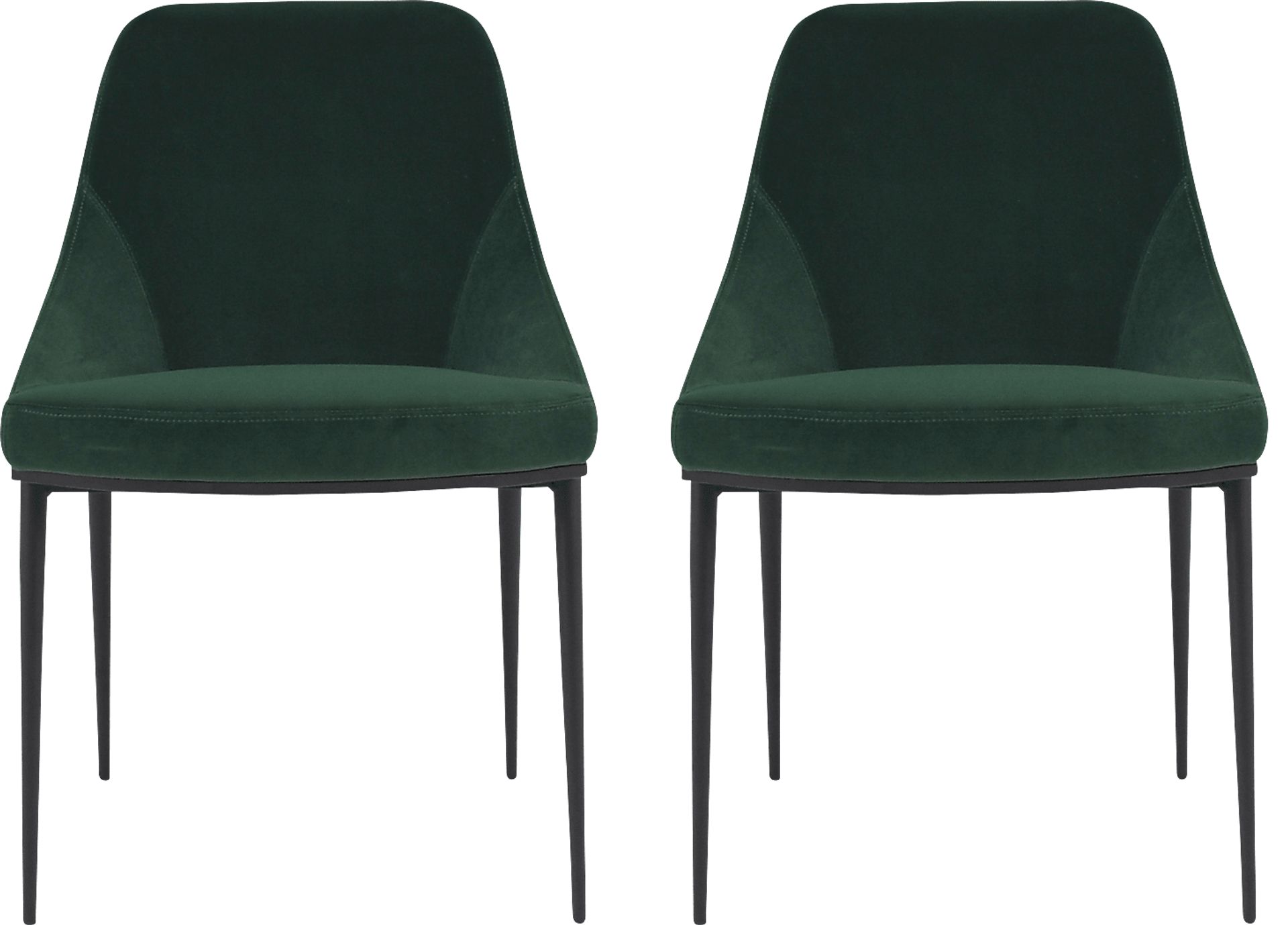 Ashberry Green Arm Chair, Set of 2 - Image 1