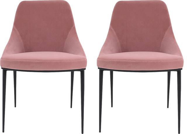 Ashberry Pink Dining Chair, Set of 2 - Thumbnail - Image 1