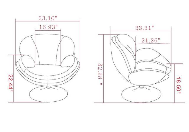 Ashbrook Blue Accent Chair - Thumbnail - Image 4