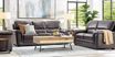 Ashbury Place 3 Pc Leather Living Room Set