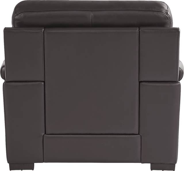 Ashbury Place Brown Leather 7 Pc Living Room with Gel Foam Sleeper Sofa - Thumbnail - Image 7