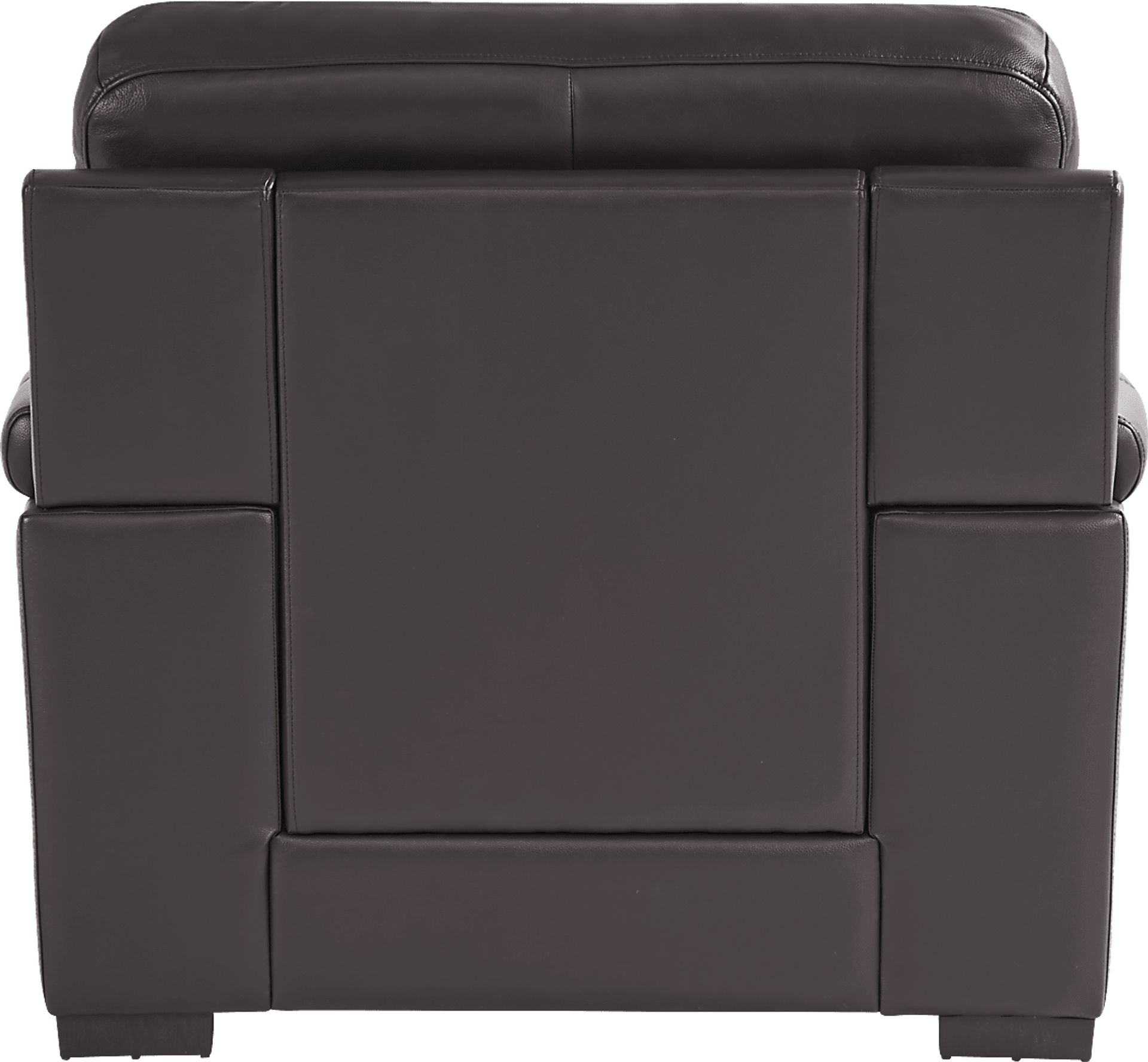 Ashbury Place Brown Leather 7 Pc Living Room with Sleeper Sofa - Image 7