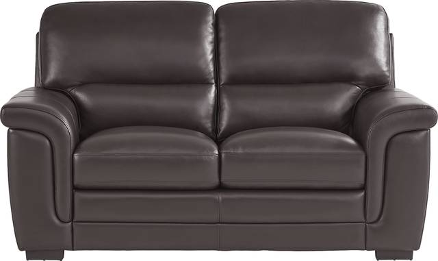 Ashbury Place Brown Leather 8 Pc Living Room - Thumbnail - Image 4