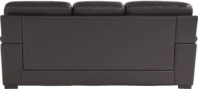 Ashbury Place Brown Leather 7 Pc Living Room with Gel Foam Sleeper Sofa - Thumbnail - Image 4