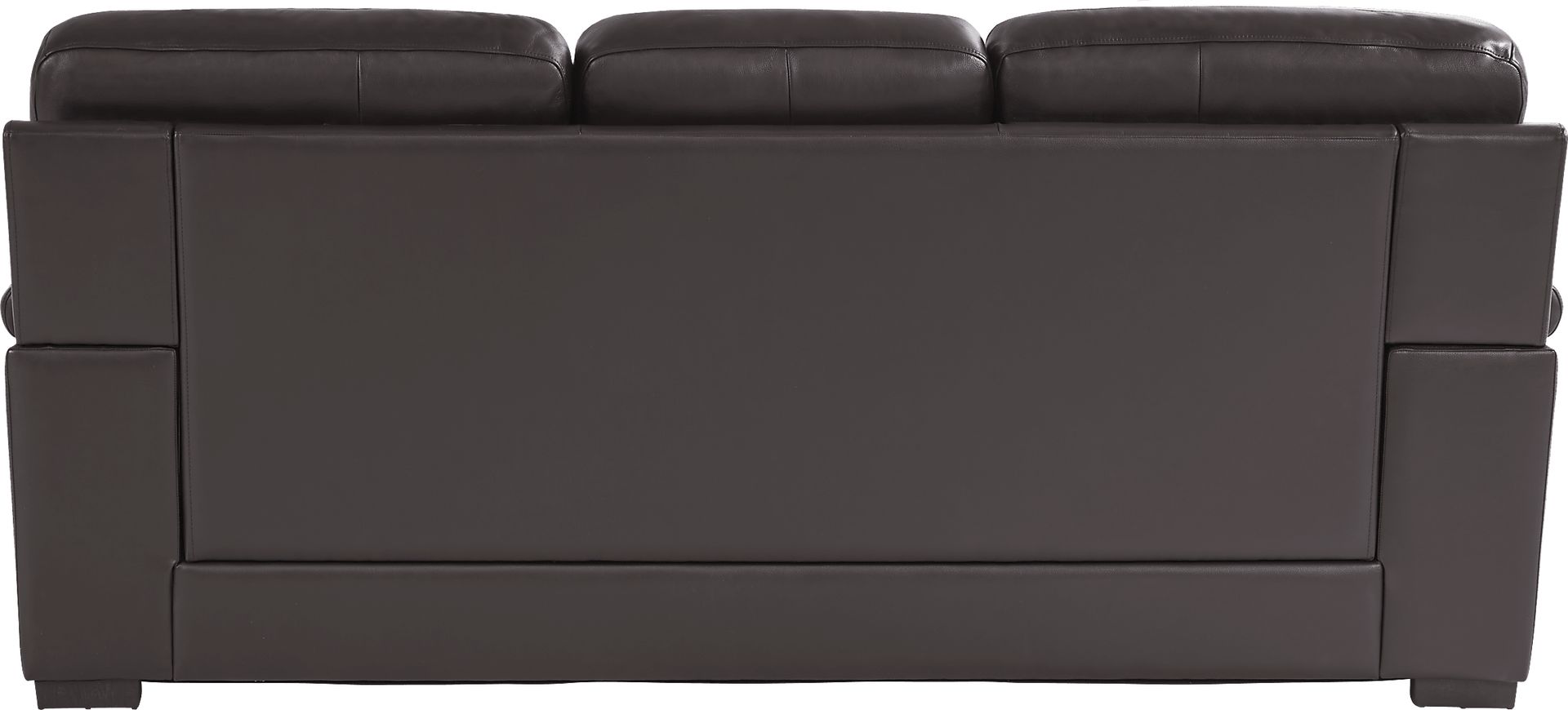 Ashbury Place Brown Leather 7 Pc Living Room with Gel Foam Sleeper Sofa - Image 4