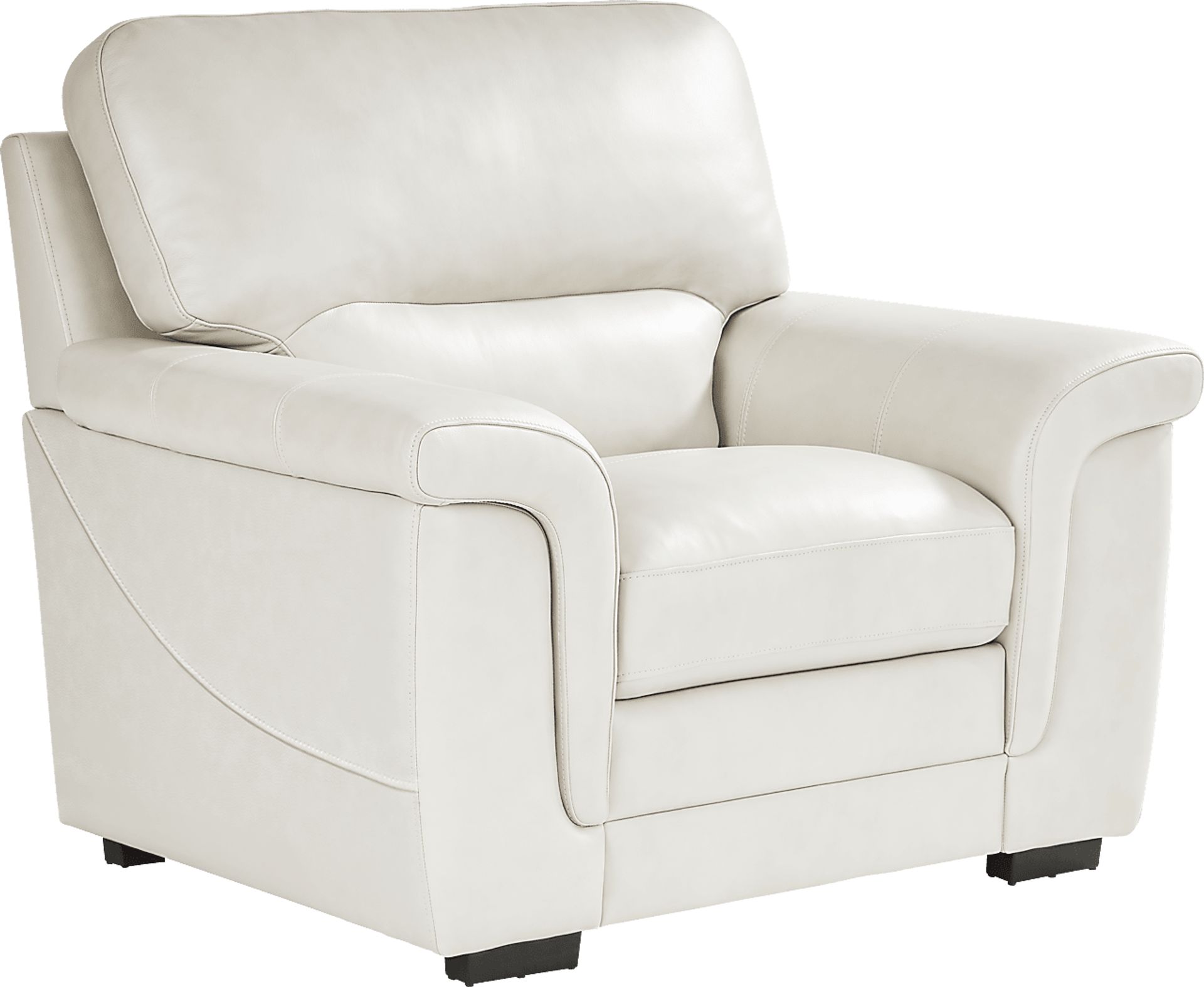 Ashbury Place Stone Leather 7 Pc Living Room with Gel Foam Sleeper Sofa - Image 5