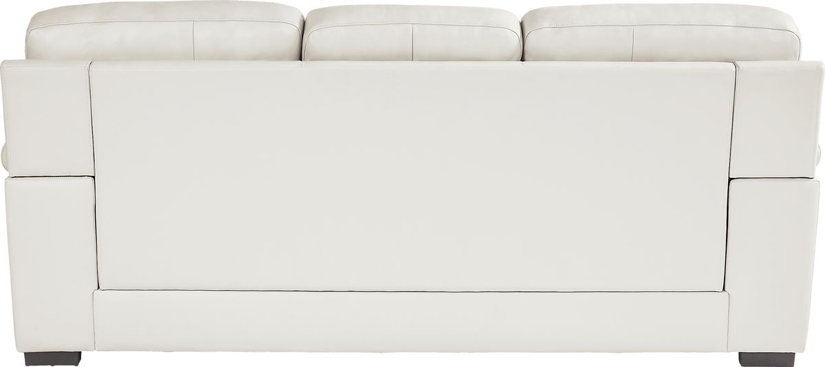 Ashbury Place 7 Pc Stone Beige Leather Living Room Set With Sleeper ...