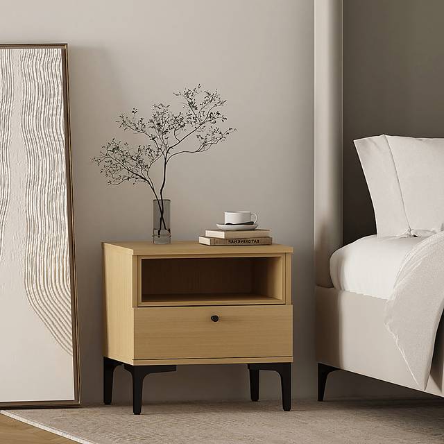 Ashcraft Brown Nightstand - Thumbnail - Image 2