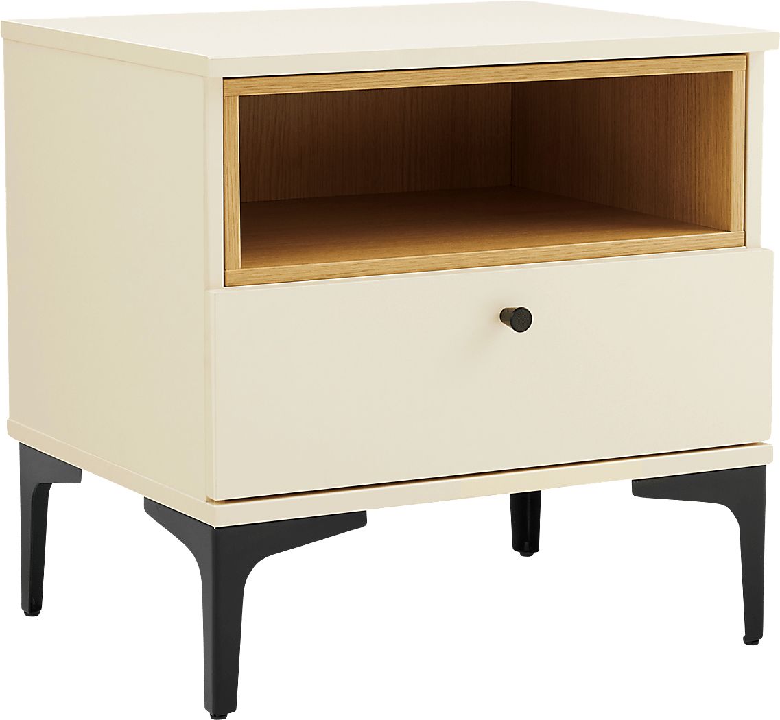 Ashcraft Cream Nightstand