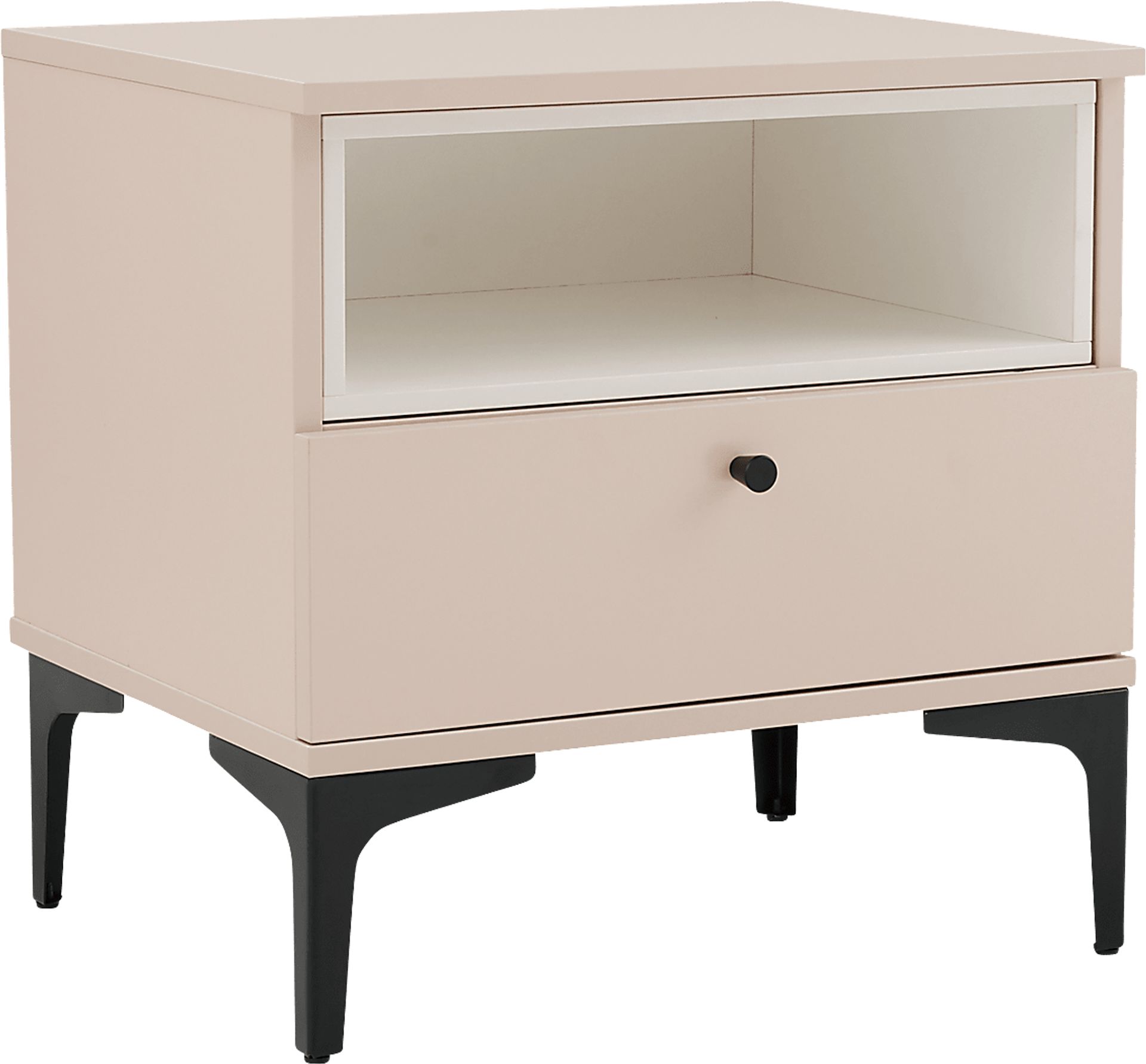 Ashcraft Pink Nightstand - Image 1