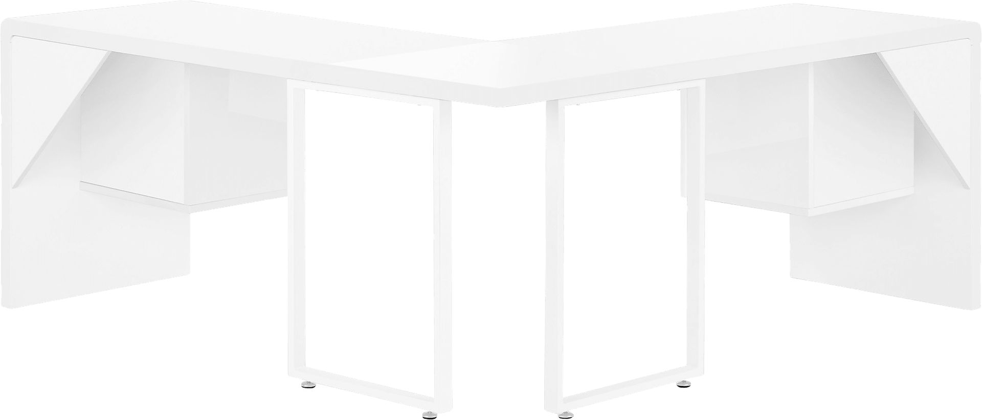 Ashcrest White Desk - Image 4