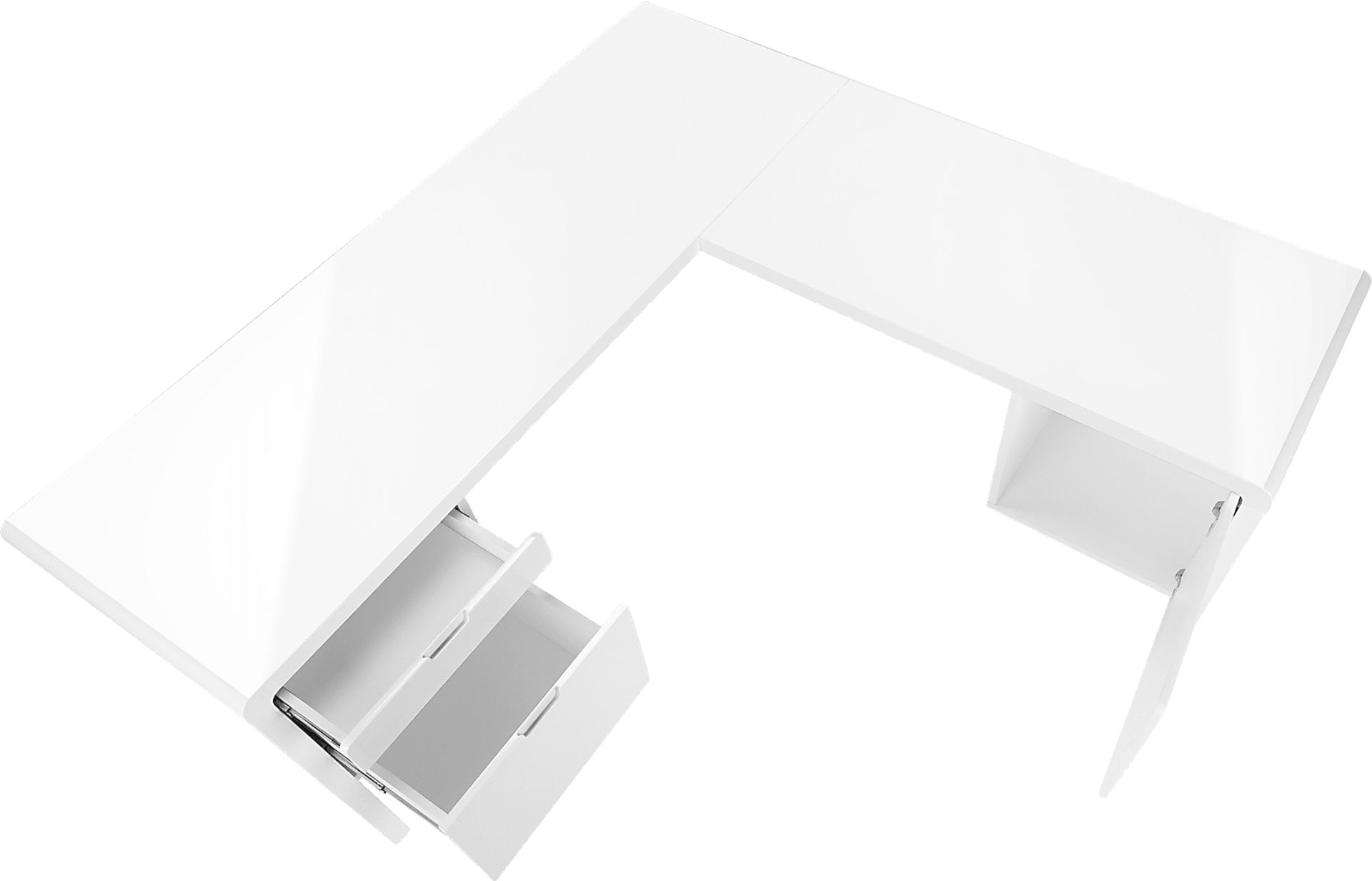 Ashcrest White Desk - Image 5