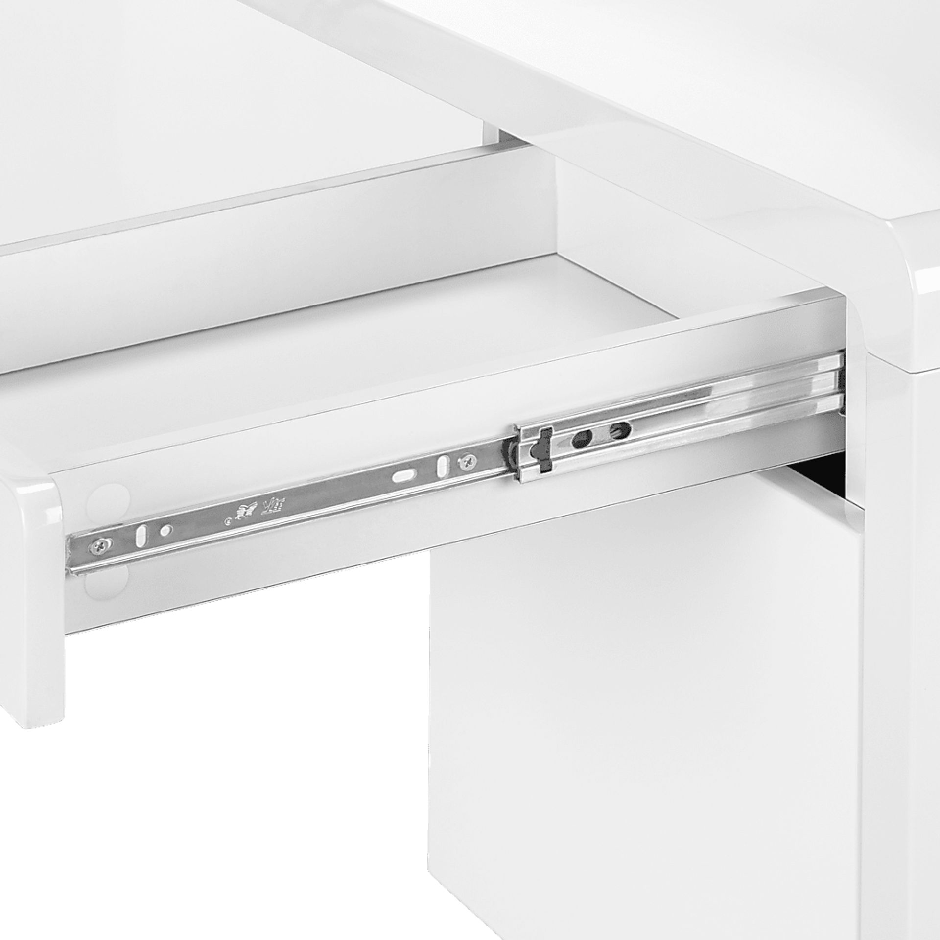 Ashcrest White Desk - Image 8