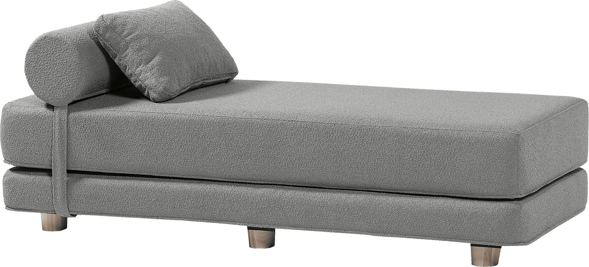 Ashebank Dark Gray Fold-Out Queen Daybed - Image 1