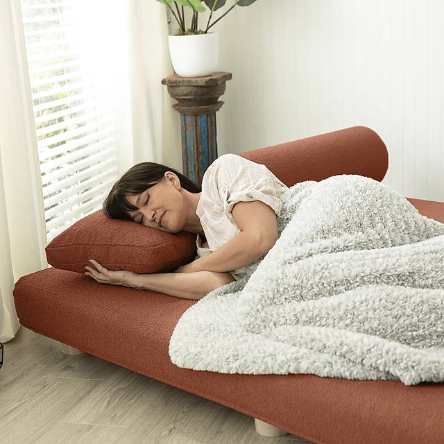 Ashebank Terracotta Fold-Out Queen Daybed - Thumbnail - Image 5