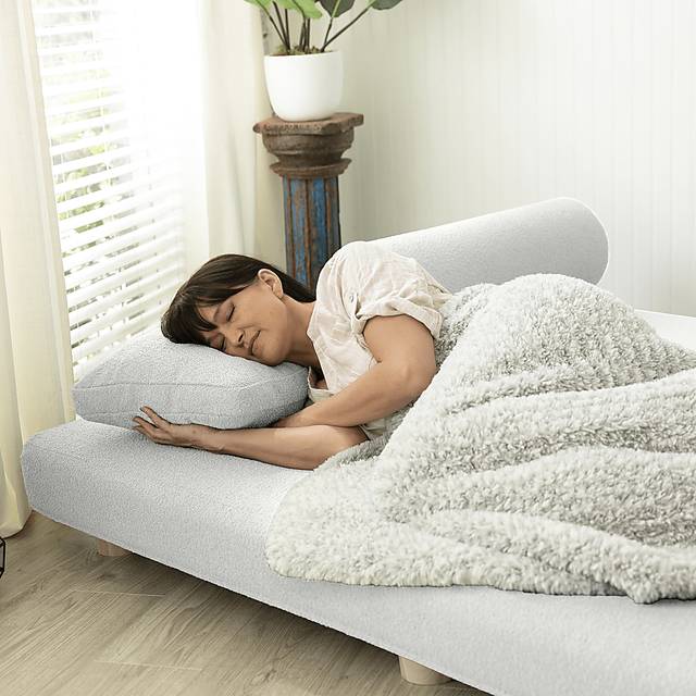 Ashebank White Fold-Out Queen Daybed - Thumbnail - Image 5