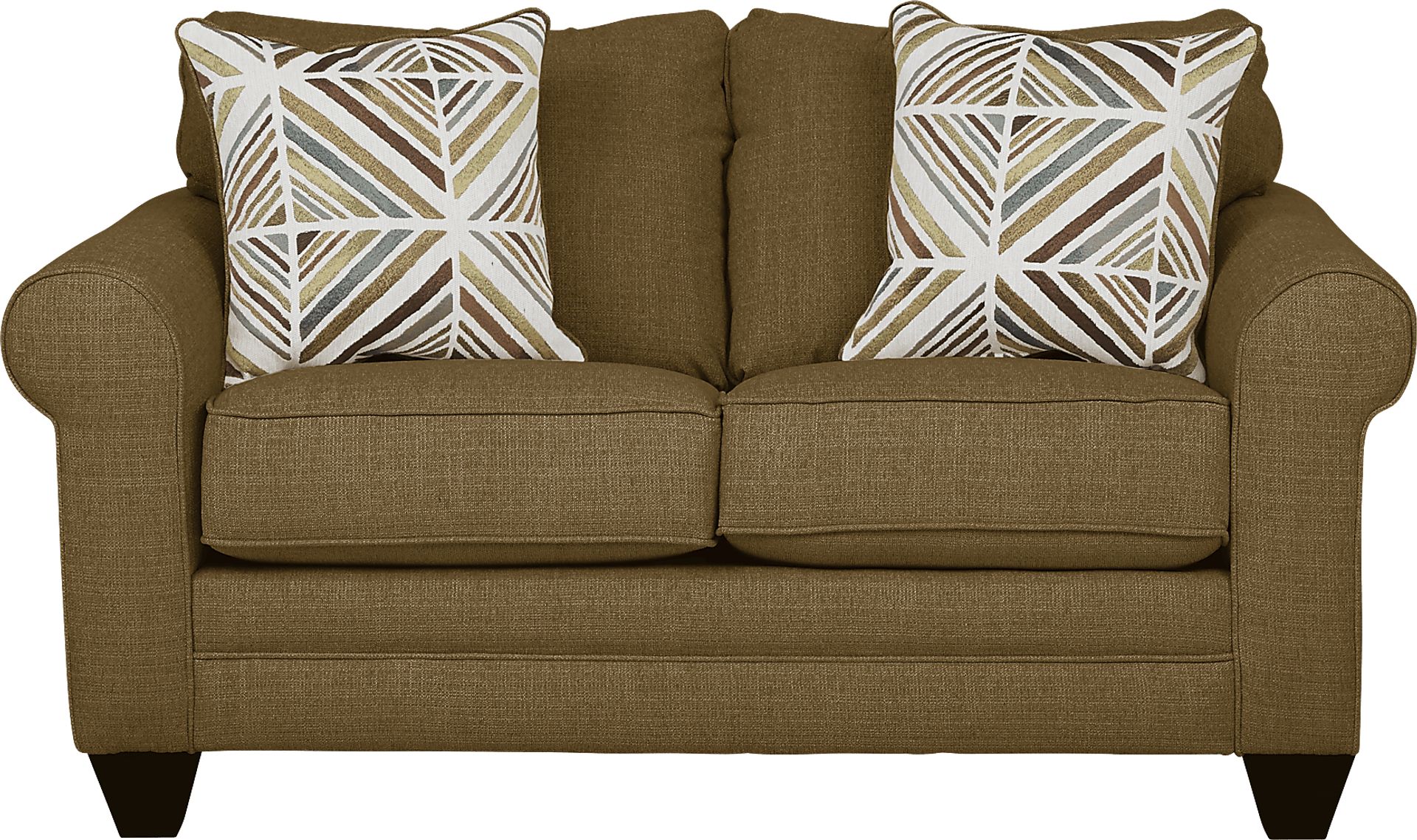 Ashebelle Brown Loveseat - Image 1