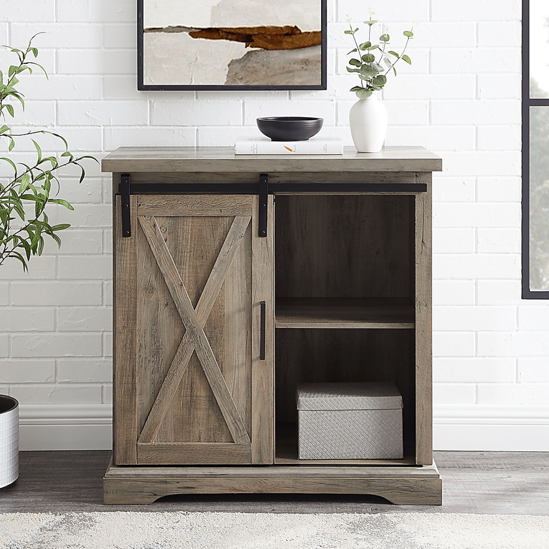 Ashentree Gray Accent Cabinet - Image 7