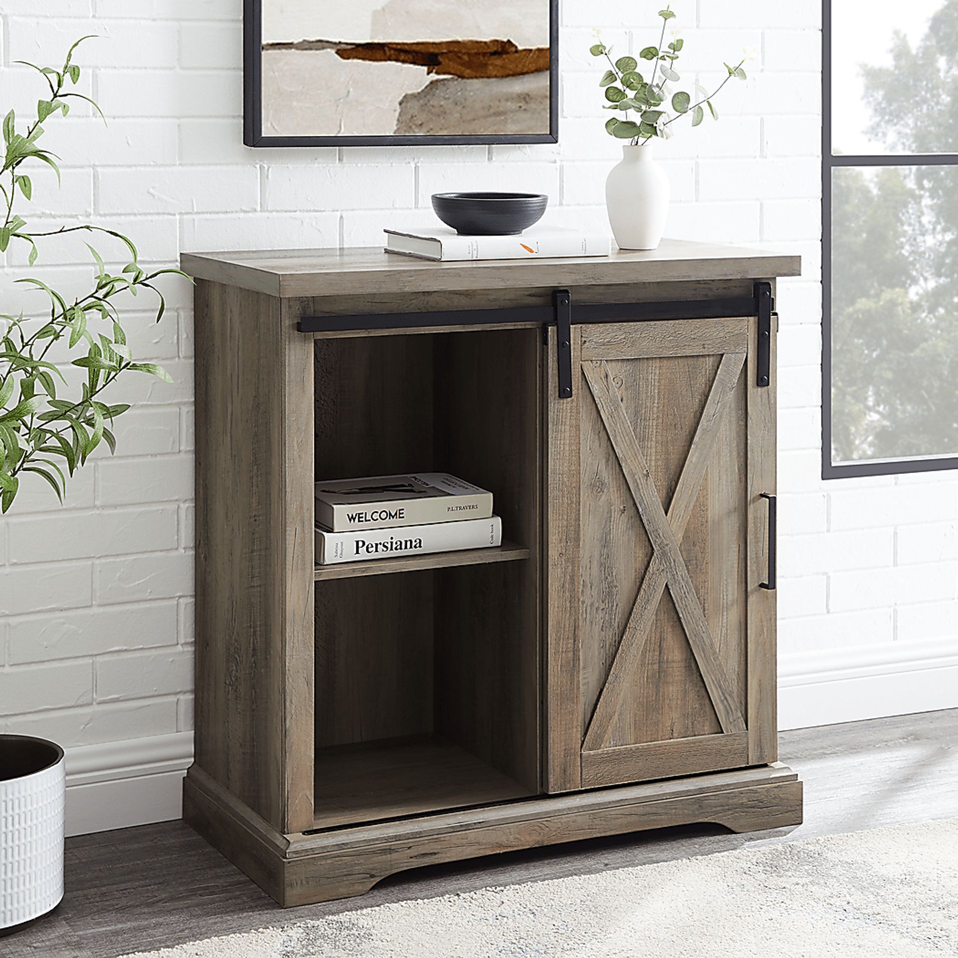 Ashentree Gray Accent Cabinet - Image 8
