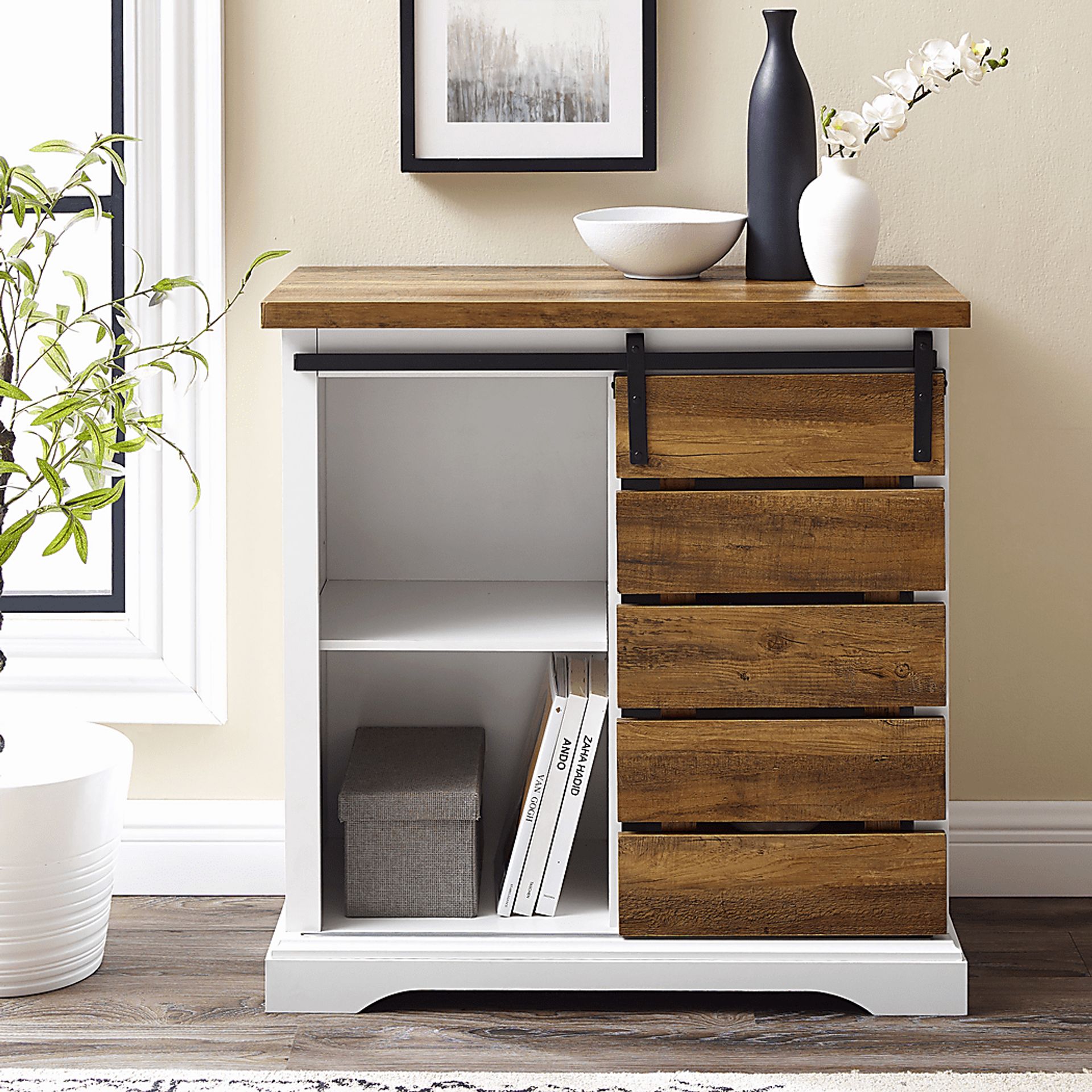 Ashentree White Accent Cabinet - Image 6