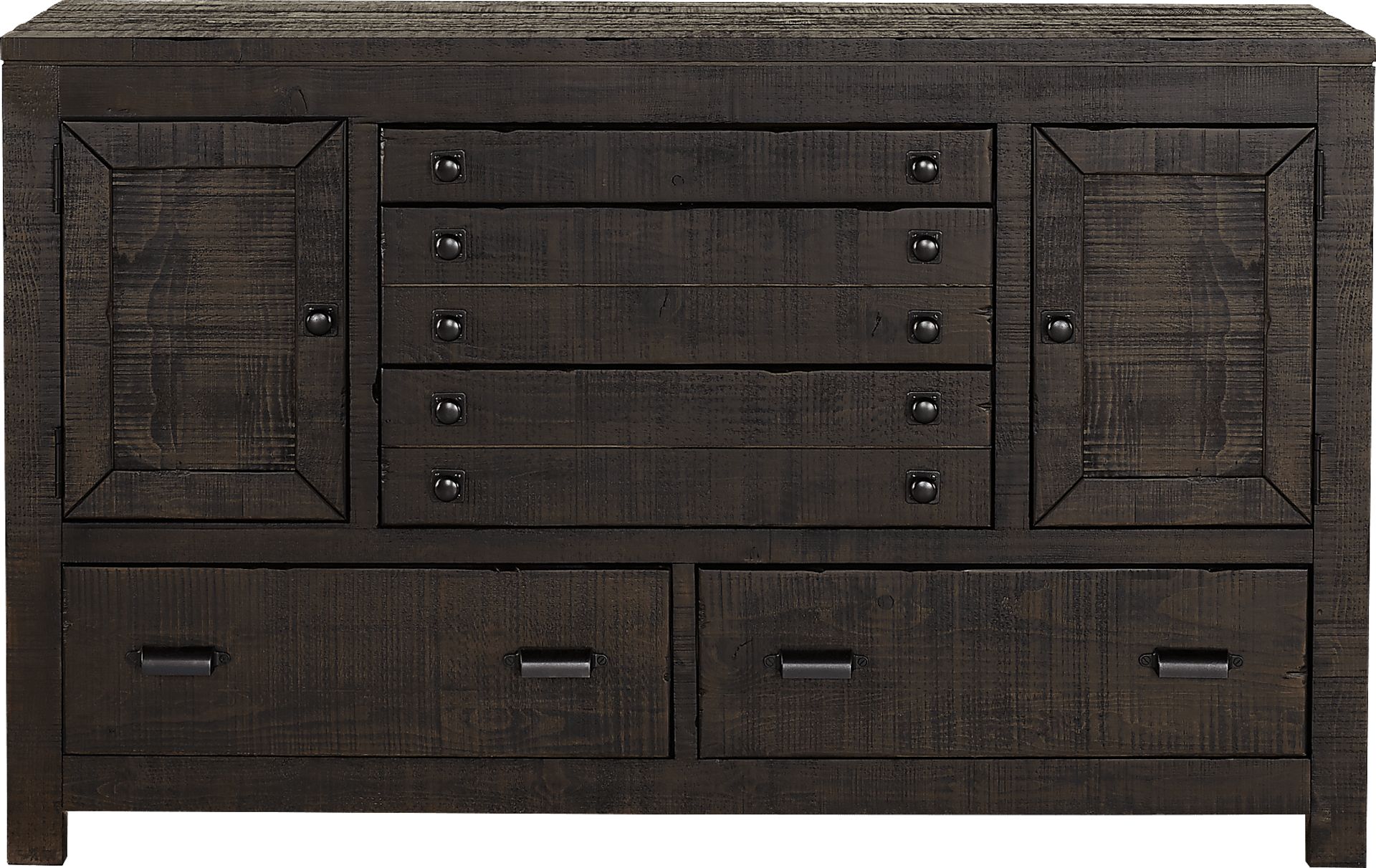 Asher Coffee Brown Dresser - Image 1