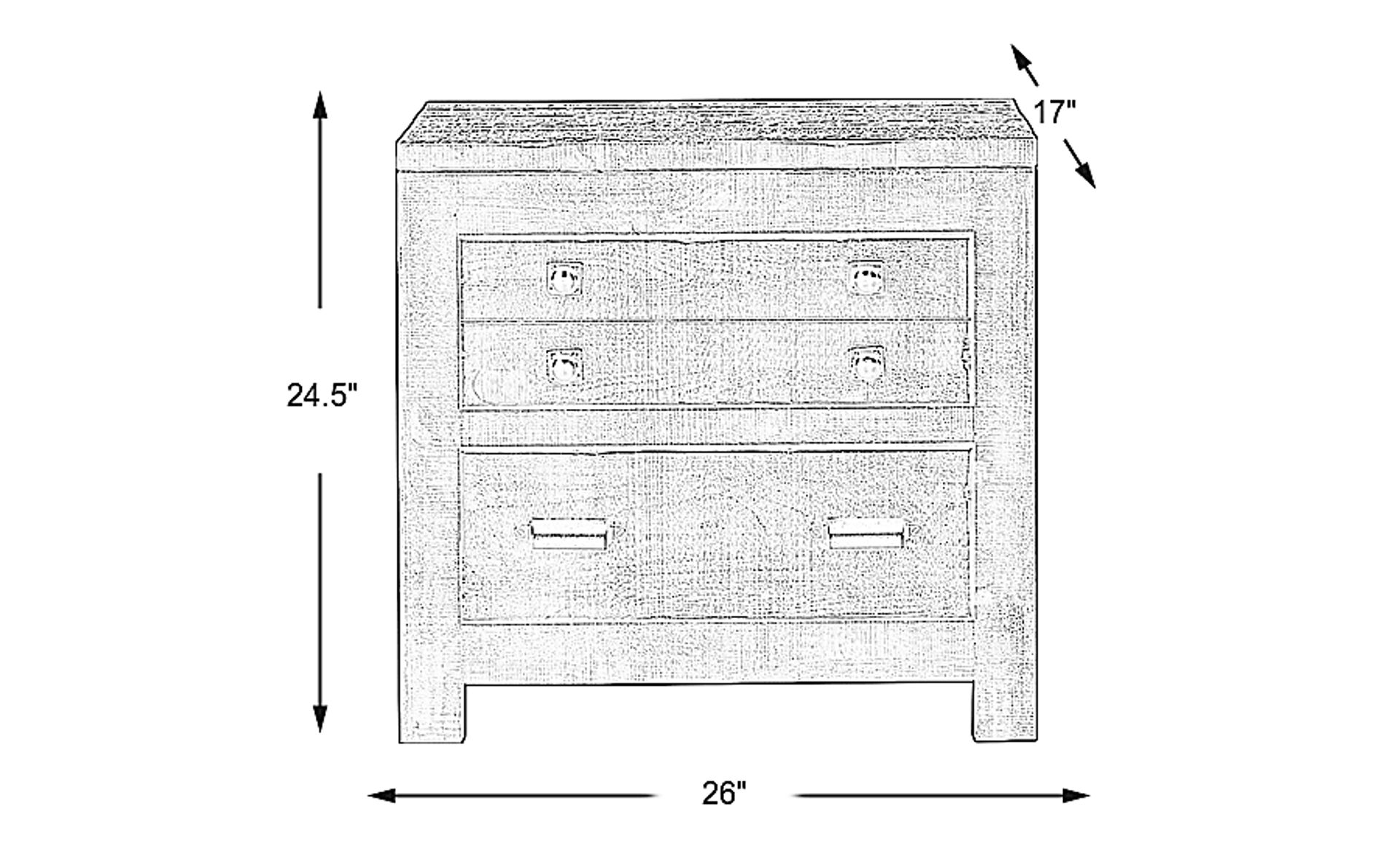 Dimension Image. Please refer to the Dimension Tab on this page for dimension details.