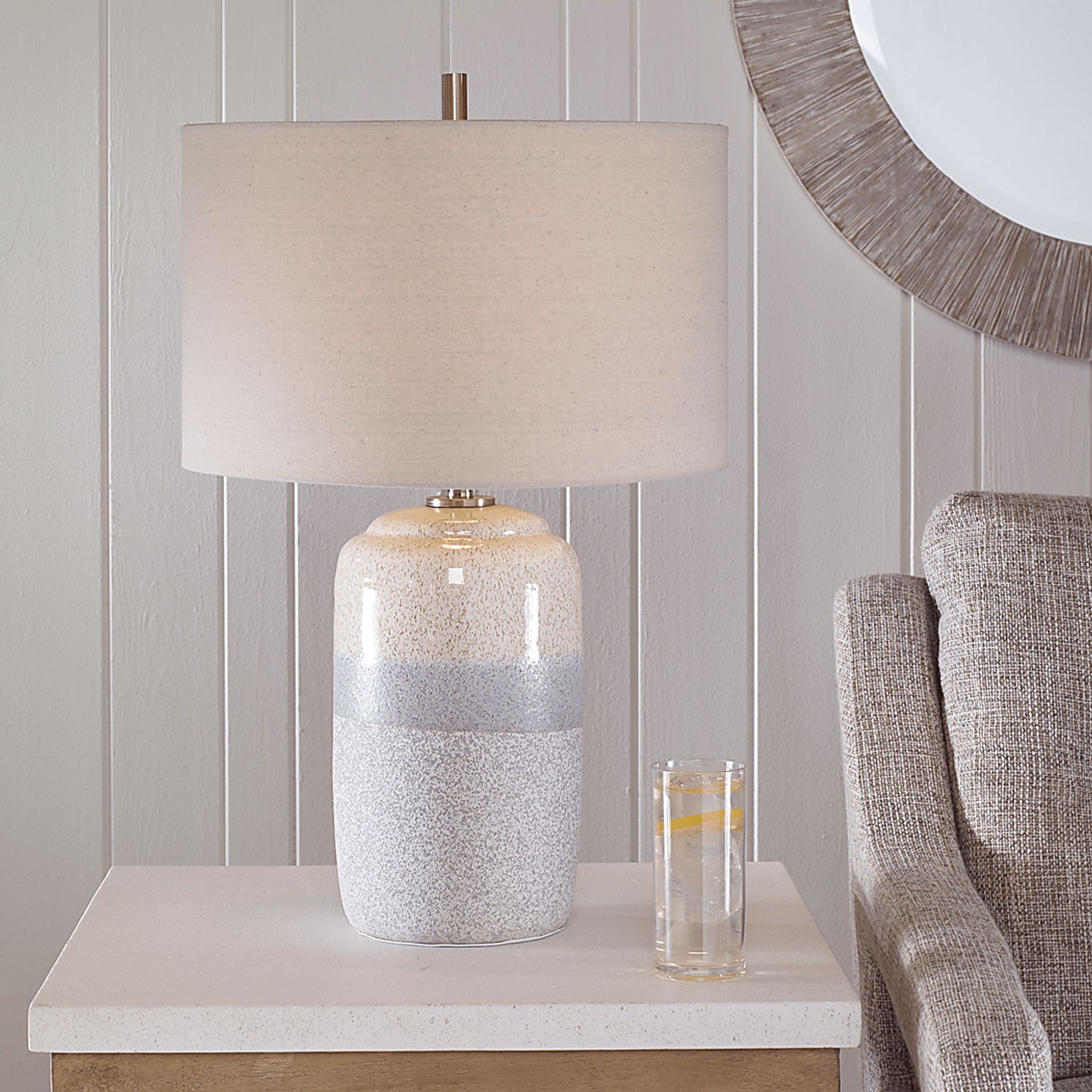 Asher Edge Gray Lamp - Image 2