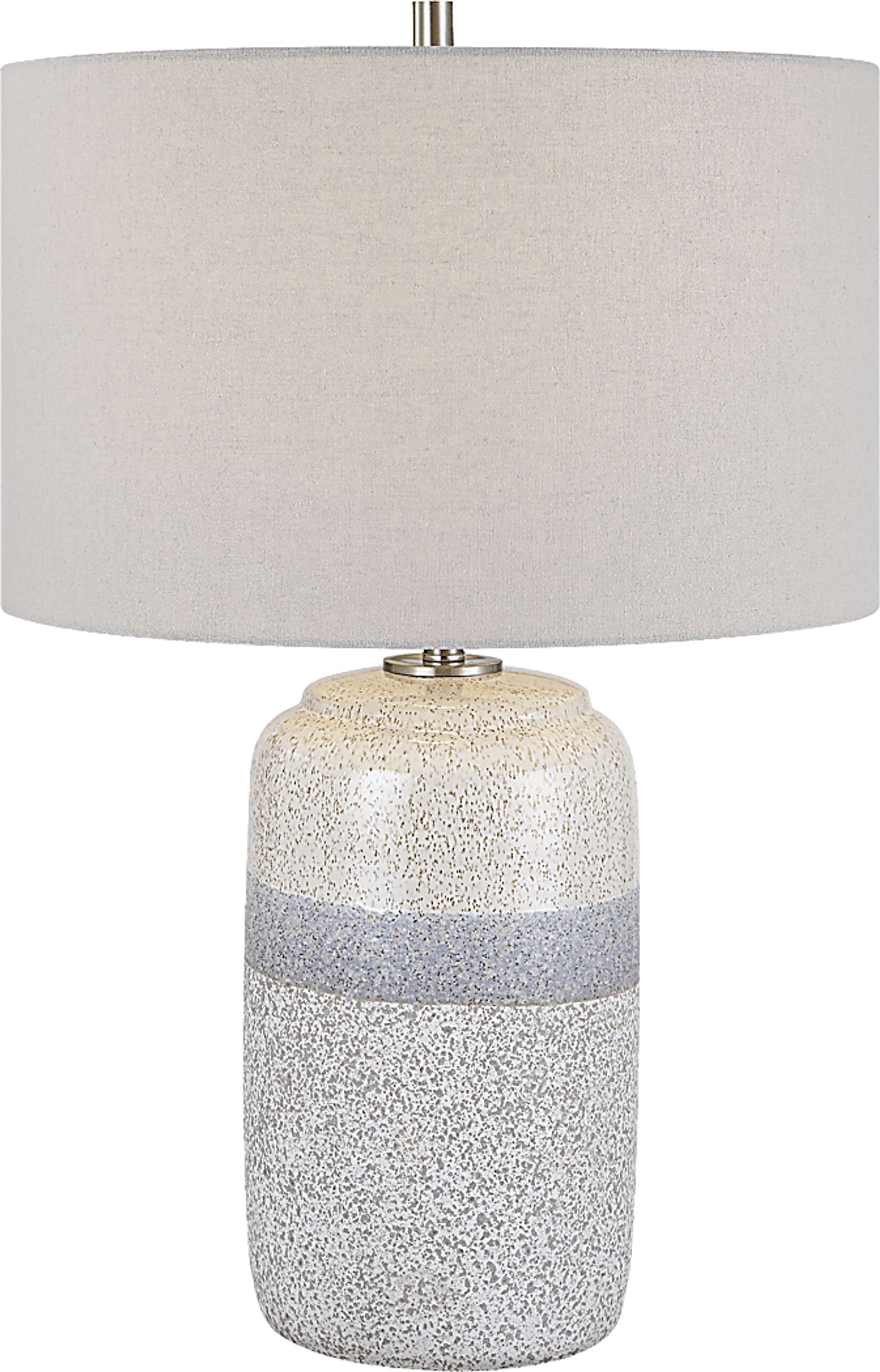 Asher Edge Gray Lamp - Image 1