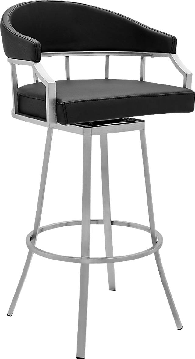 Asherlee Black Barstool - Thumbnail - Image 1