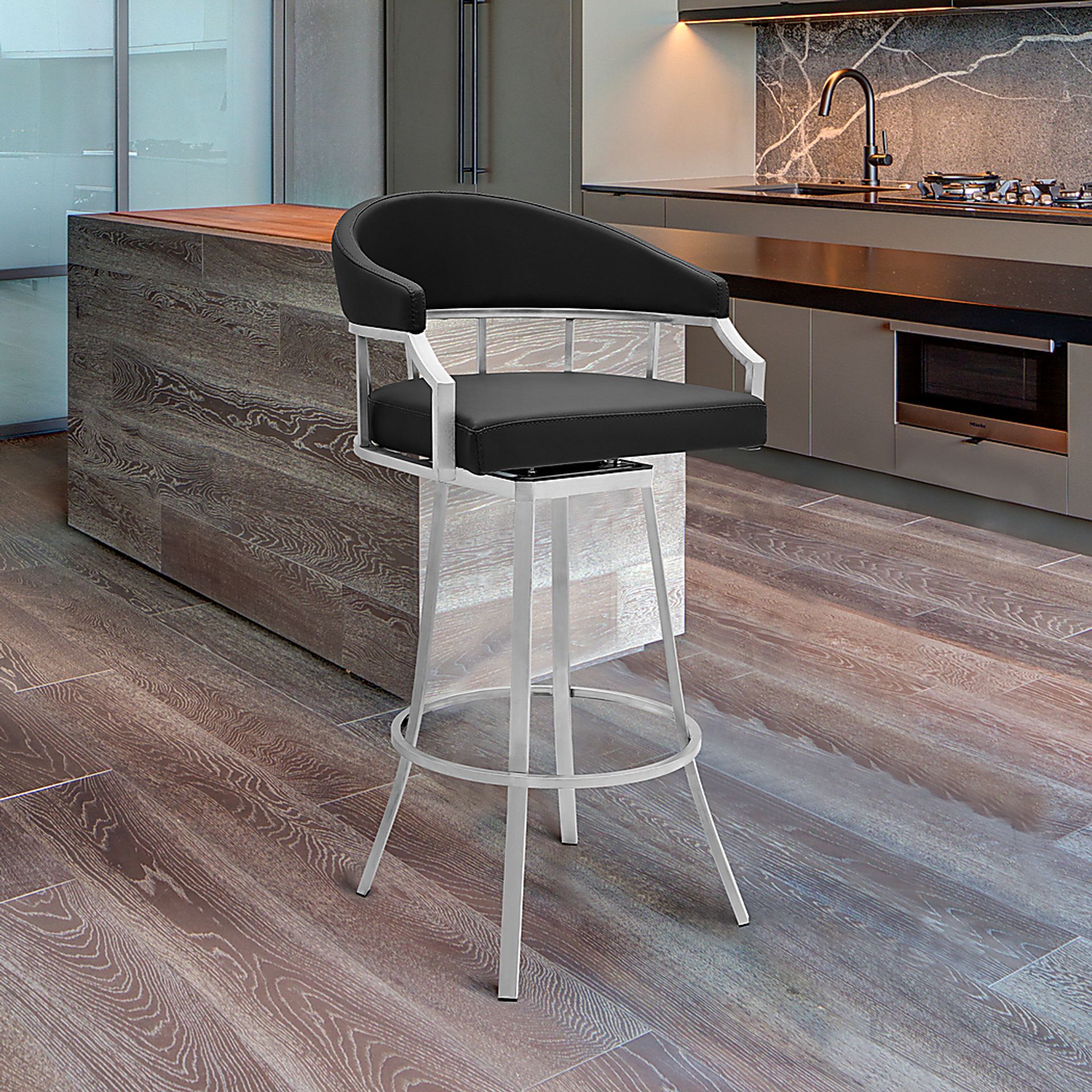Asherlee Black Counter Height Stool - Image 7